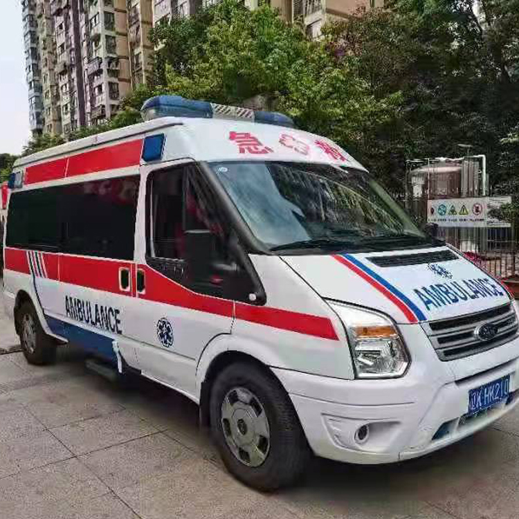 洛扎长途救护车护送病人返乡